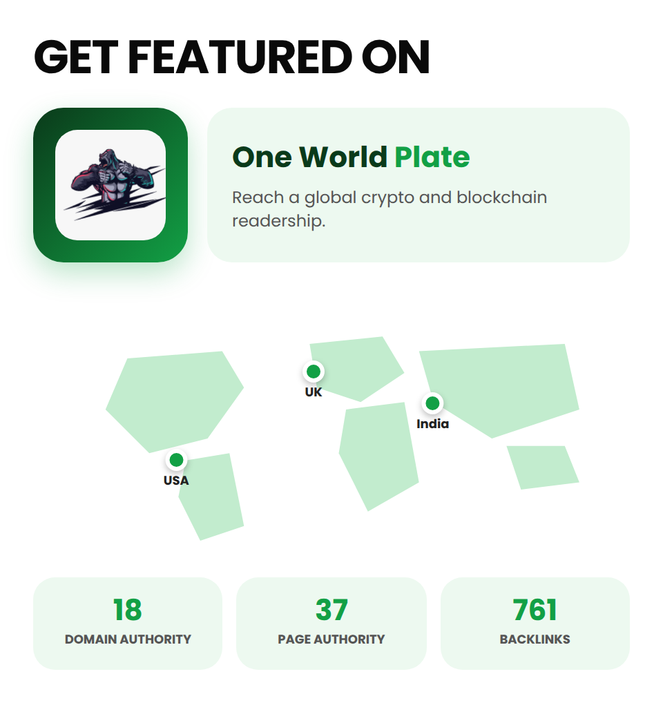 One World Plate (Crypto Press Release) - Image 4