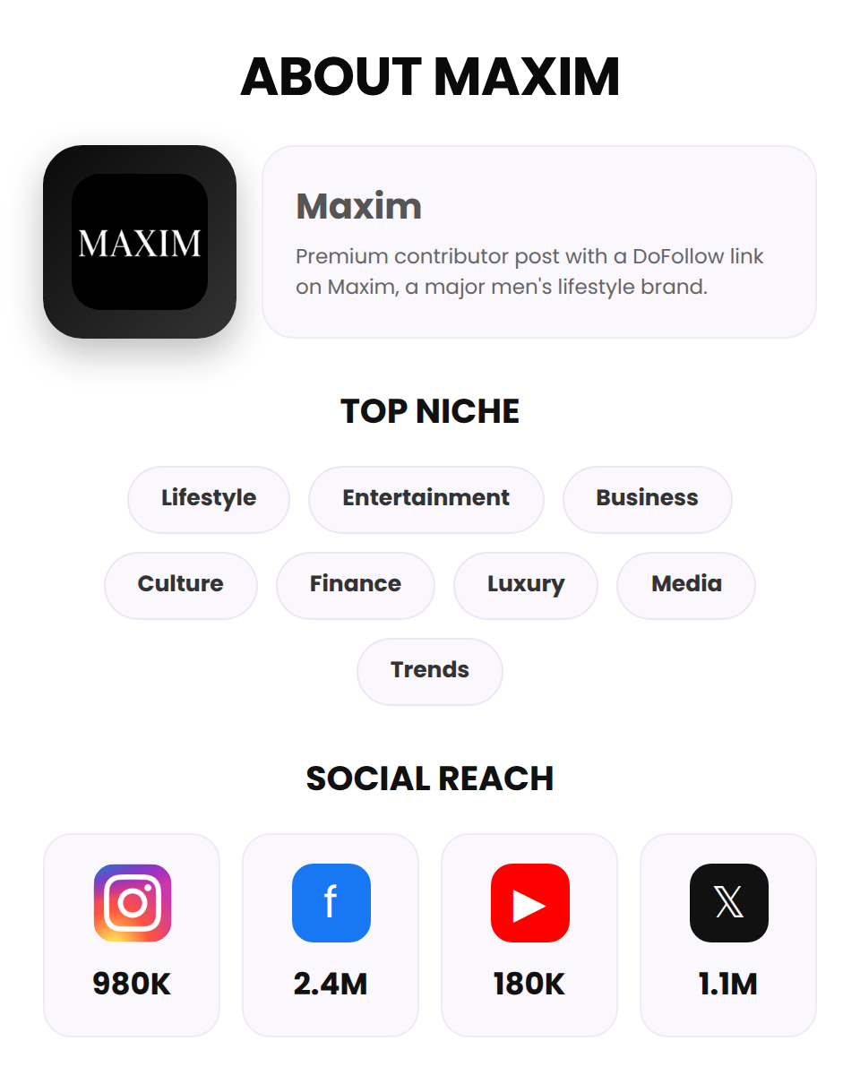 Maxim.com | DoFollow Link (Premium Contributor Post) - Image 3