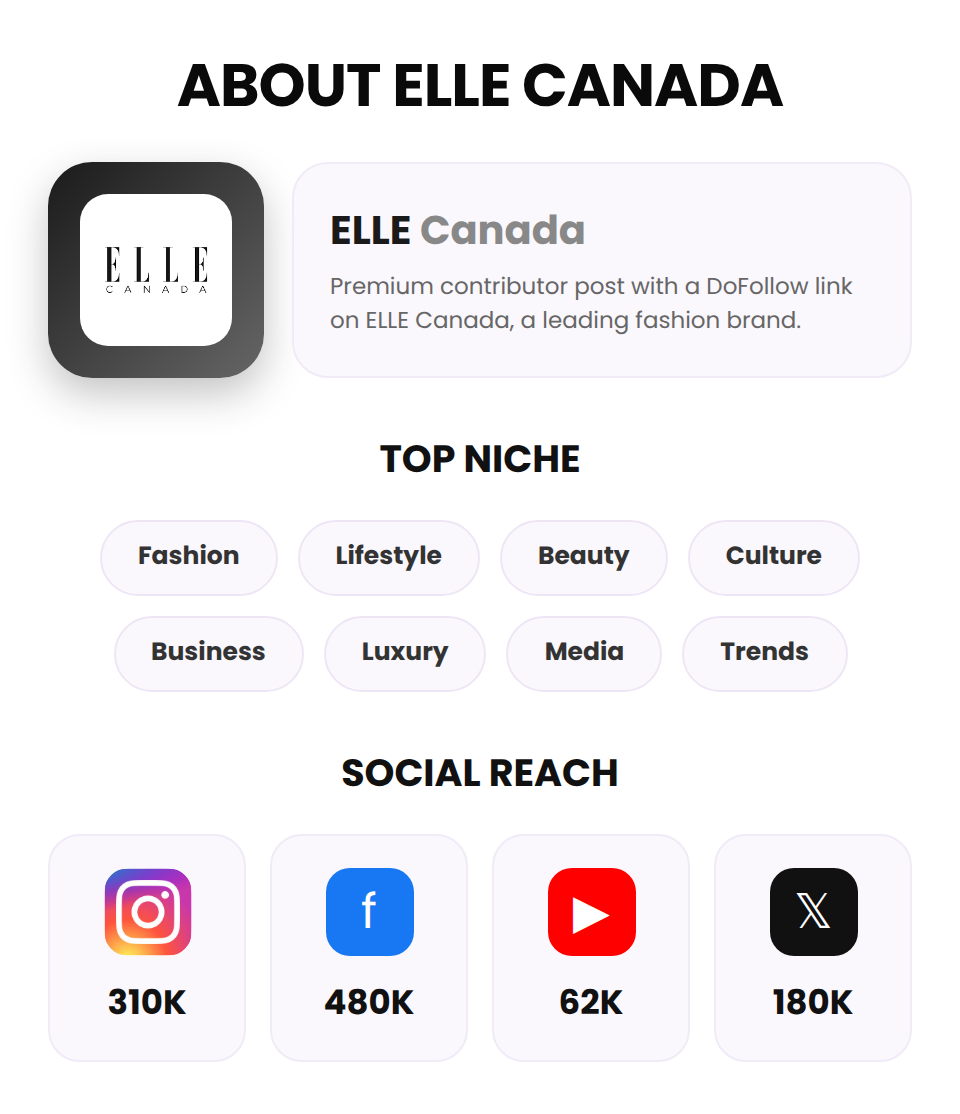 Elle (Canada) | DoFollow Link (Premium Contributor Post) - Image 3