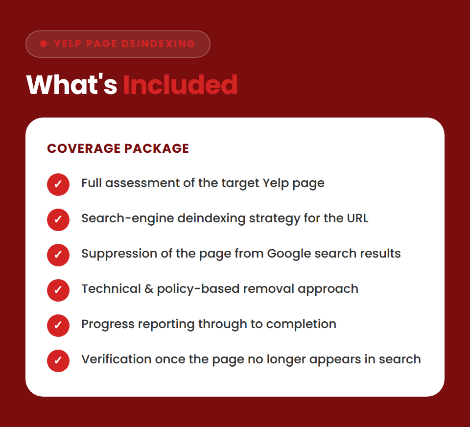 Yelp Page Deindexing - Image 3