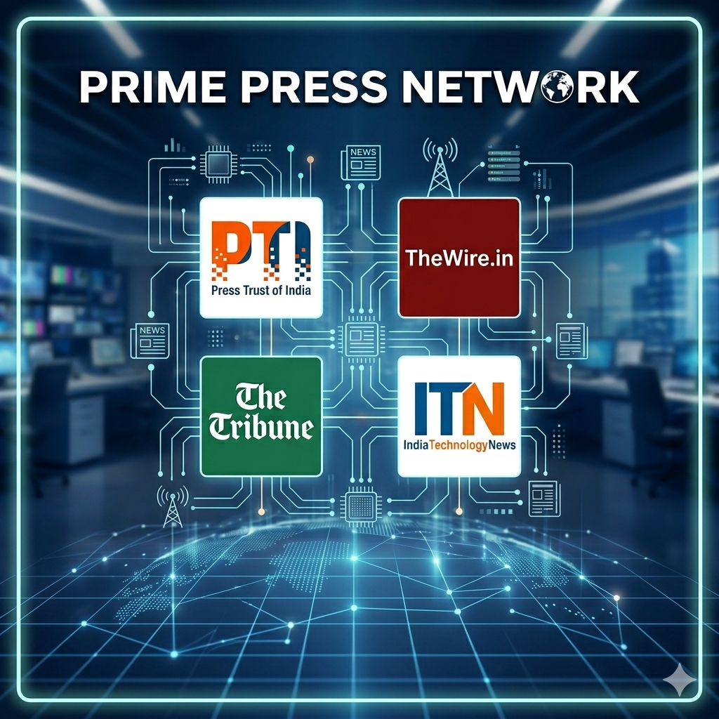 Prime Press Network - PTI Wire + TheWire.in + Tribune India + IndiaTechnologyNews - Image 1