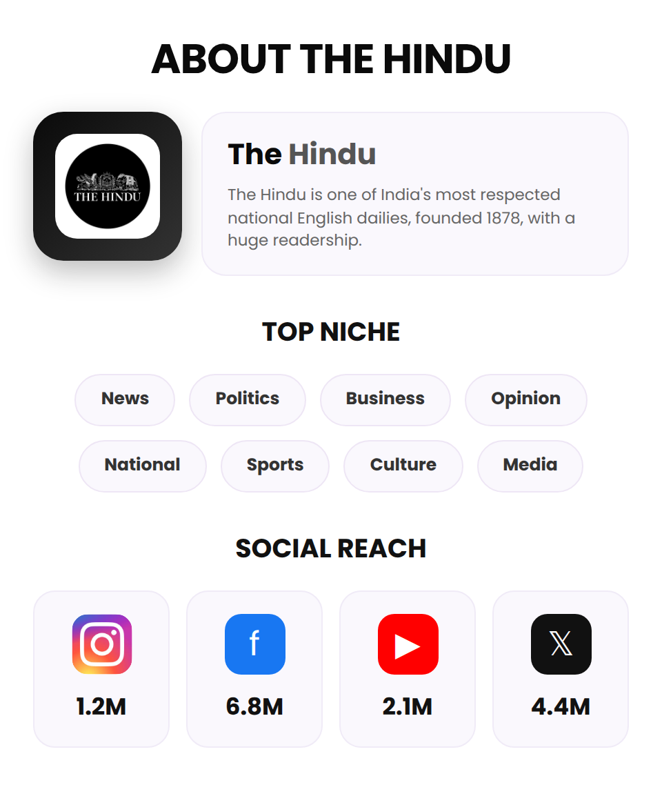 The Hindu (Indian Press Release) - Image 3