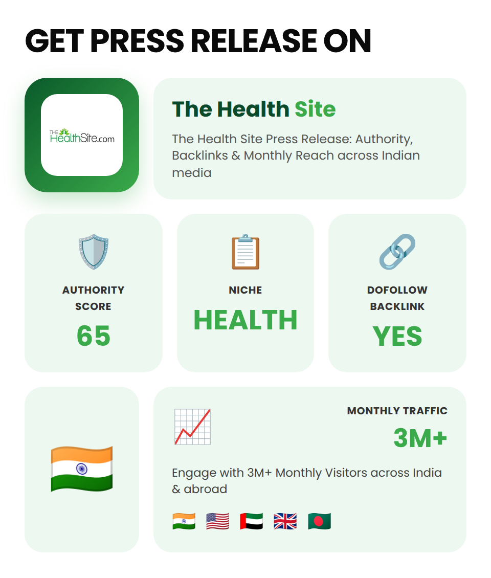 The Health Site (Indian Press Release) - Image 5