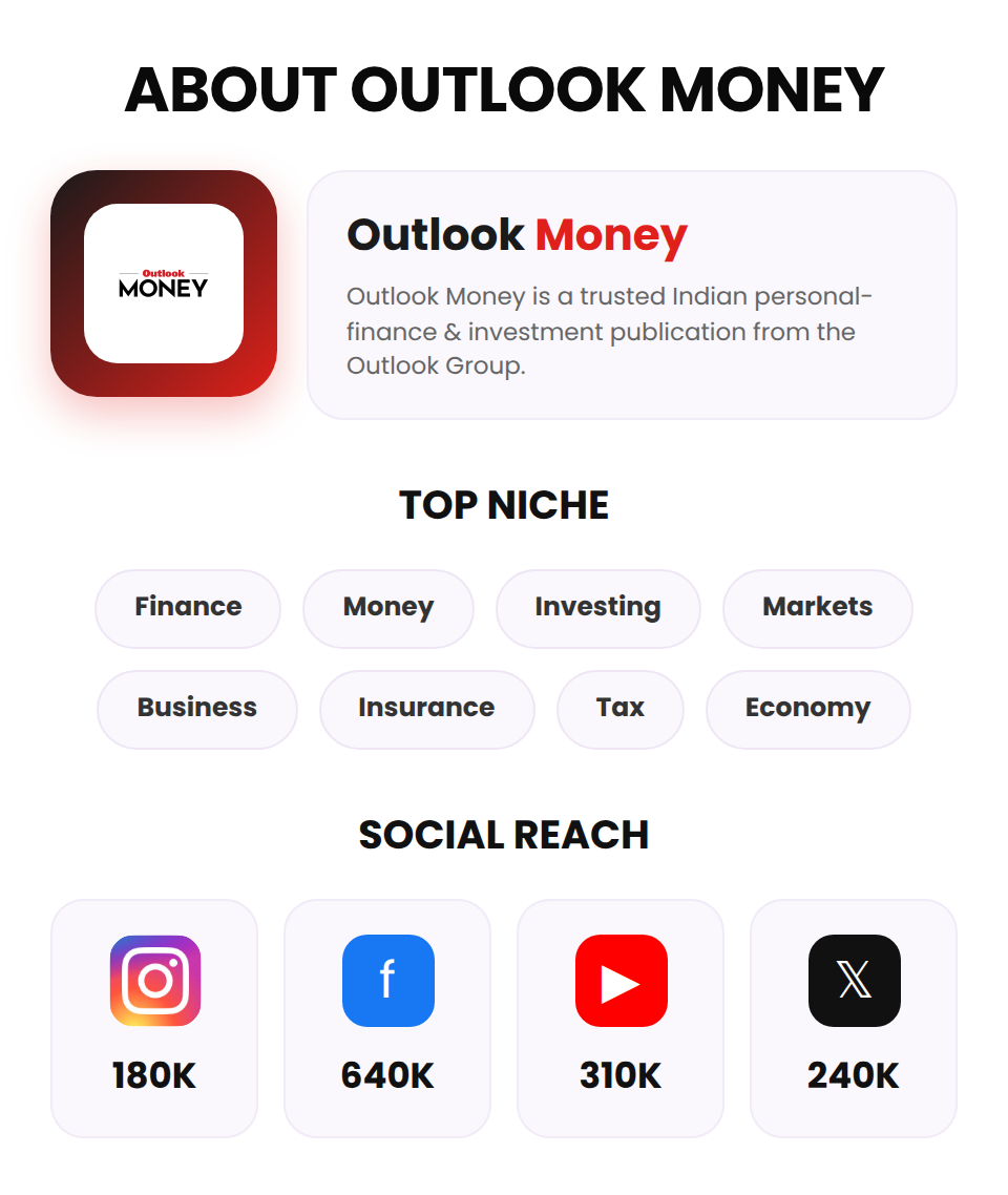 Outlook Money (Indian Press Release) - Image 3
