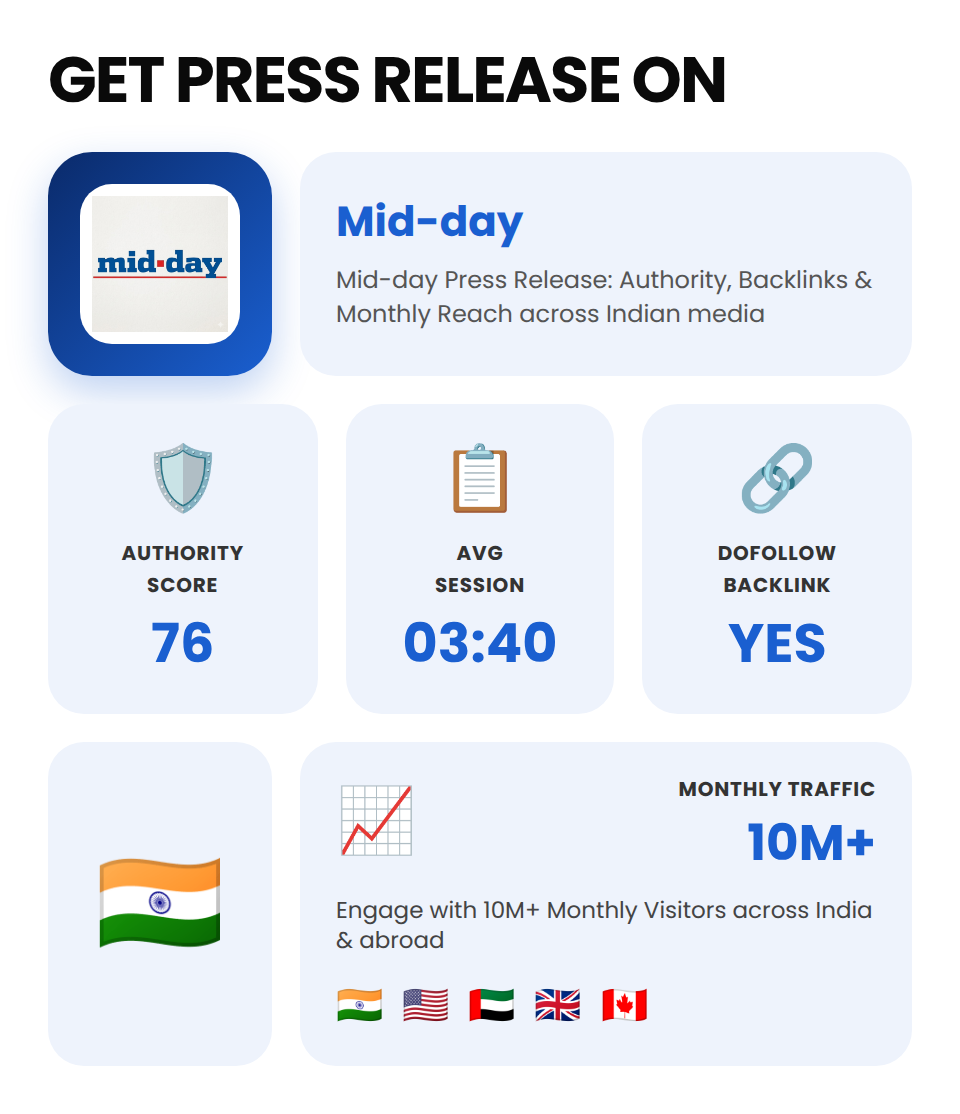 Midday (Indian Press Release) - Image 5