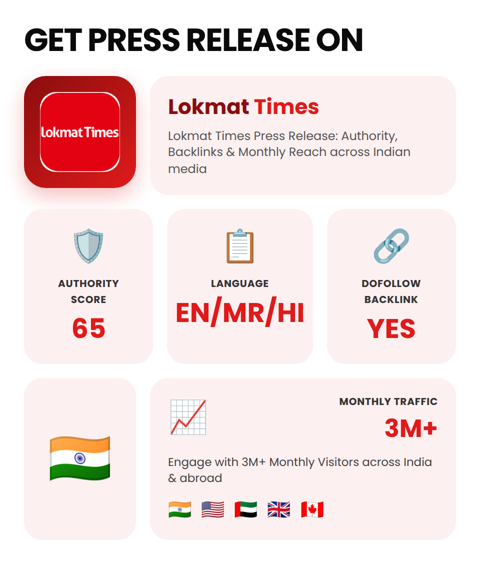 Lokmat Times (Indian Press Release) - Image 5