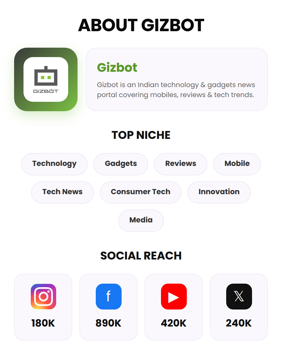 Gizbot (Indian Press Release) - Image 3