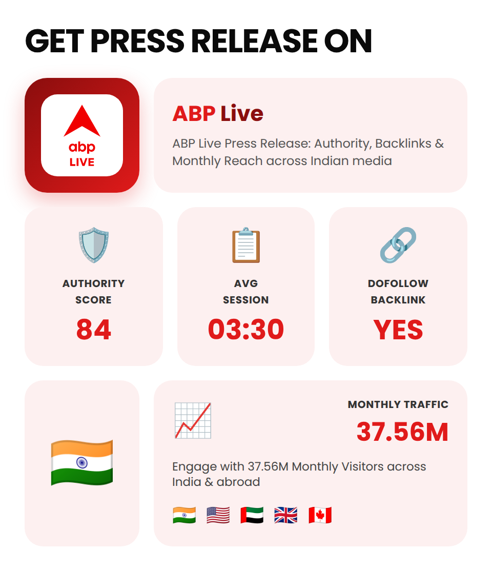 ABP Live (Indian Press Release) - Image 5