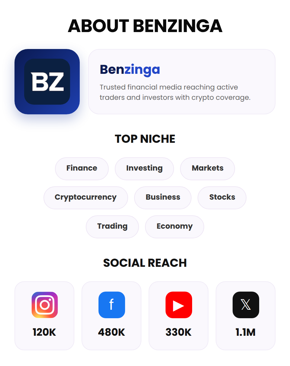 Benzinga (Crypto Presale) - Image 3