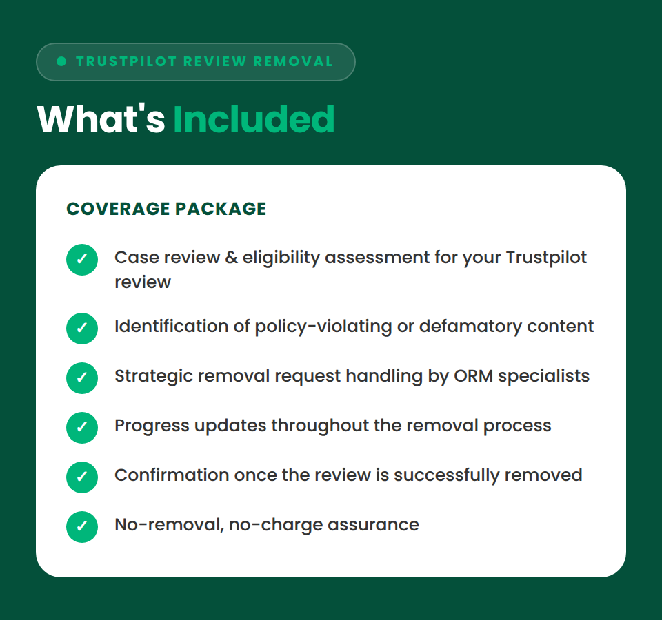 Trustpilot Review Removal - Image 3