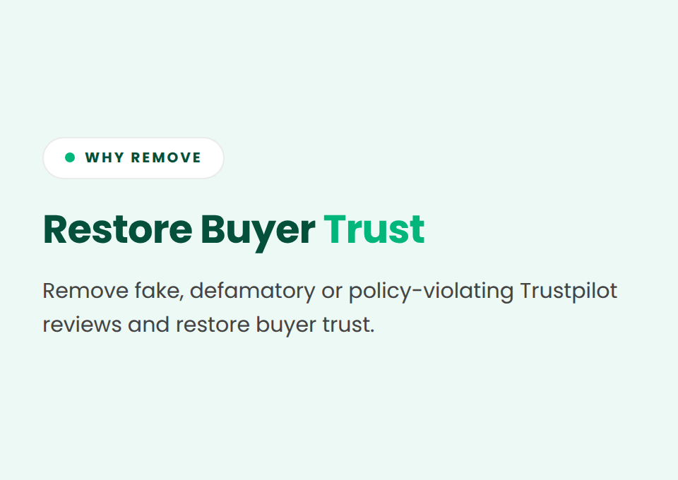 Trustpilot Review Removal - Image 4