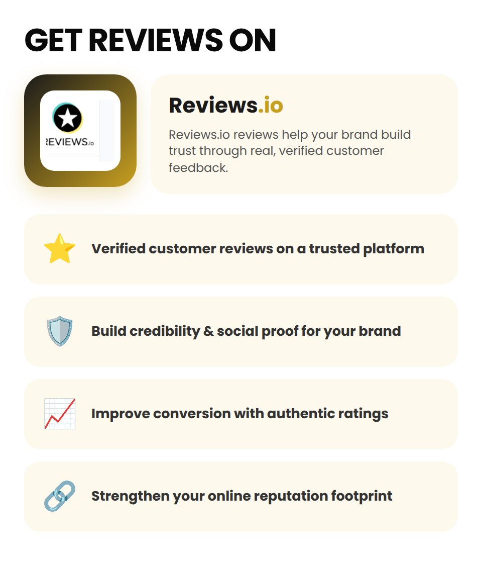 Reviews IO (Reviews) - Image 4