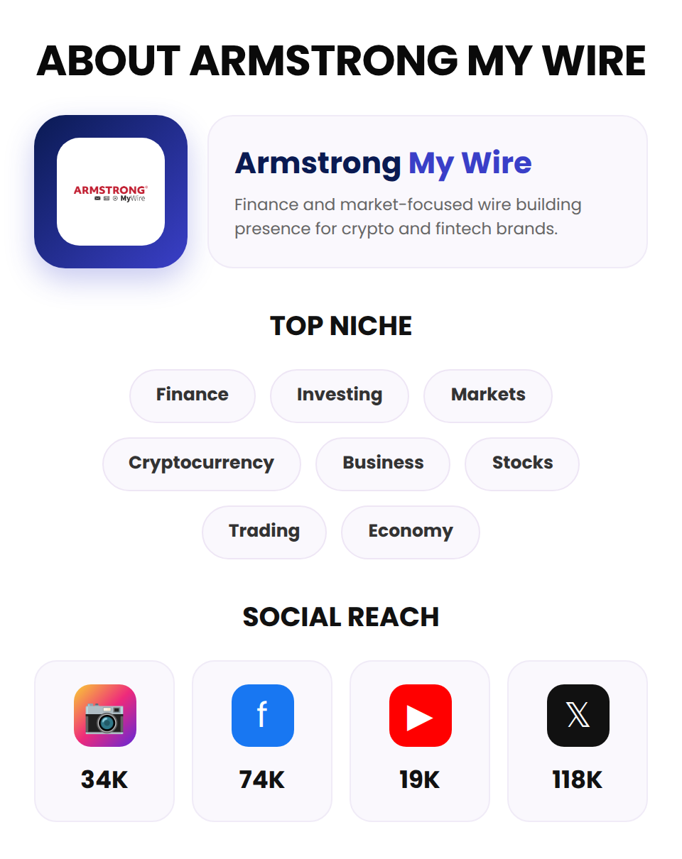 Armstrong My Wire (Crypto Press Release) - Image 3