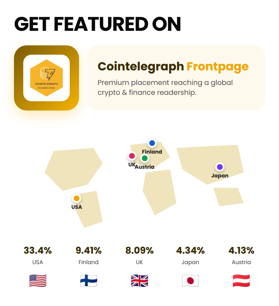 Cointelegraph Frontpage (Premium Finance and Crypto Release) - Image 4