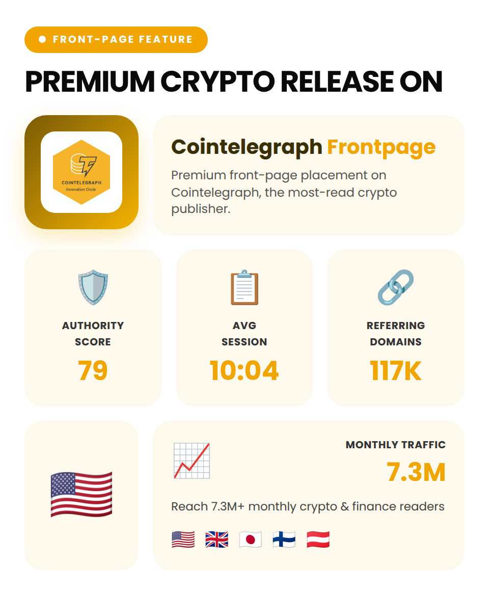 Cointelegraph Frontpage (Premium Finance and Crypto Release) - Image 5