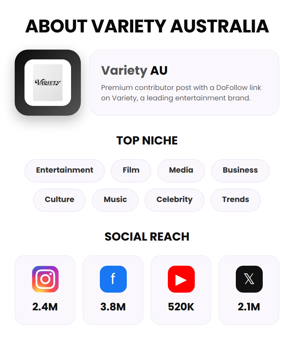 Variety (Australia) |  DoFollow Link (Premium Contributor Post) - Image 3