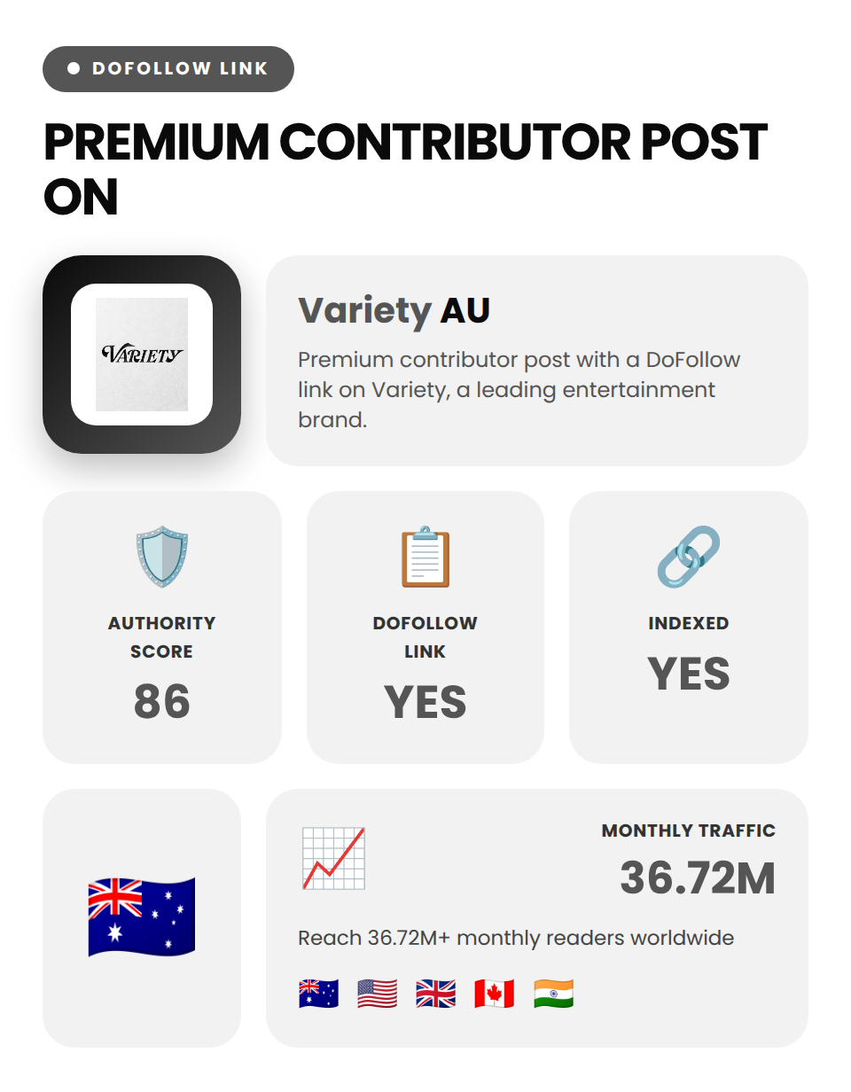 Variety (Australia) |  DoFollow Link (Premium Contributor Post) - Image 5