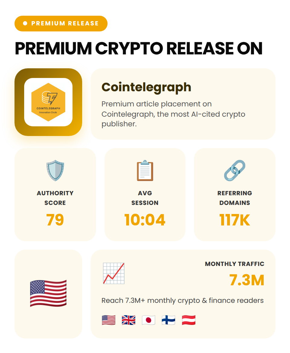 Cointelegraph Without Frontpage (Premium Finance and Crypto Release) - Image 5