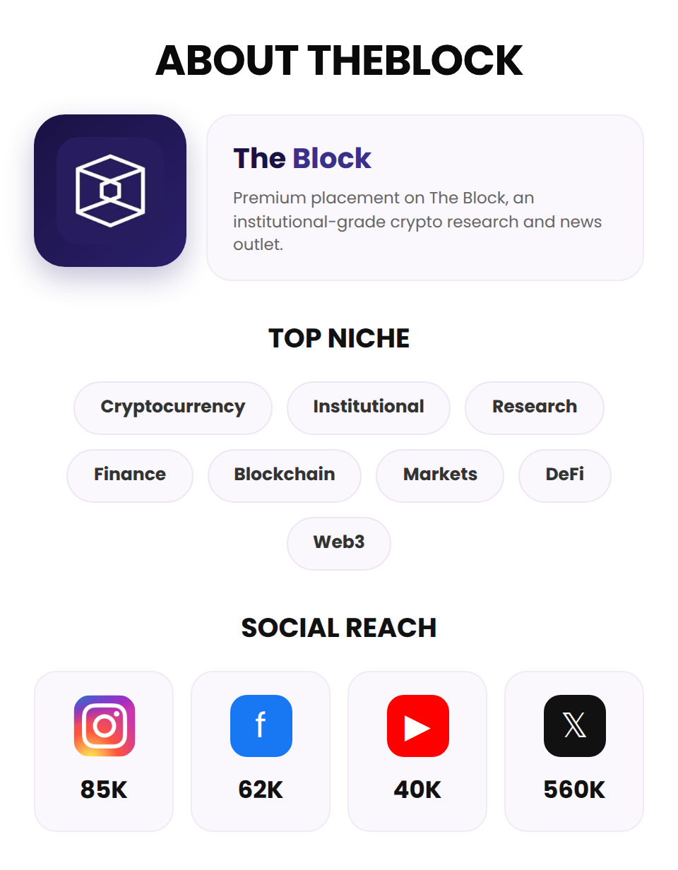 The Block (Premium Finance and Crypto Release) - Image 3